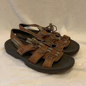 Sperry Top-Sider Men's Billfish Fisherman Sandal 13M Tan Brown